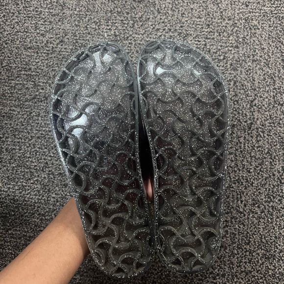Grey Jelly Slides - Picture 4 of 4